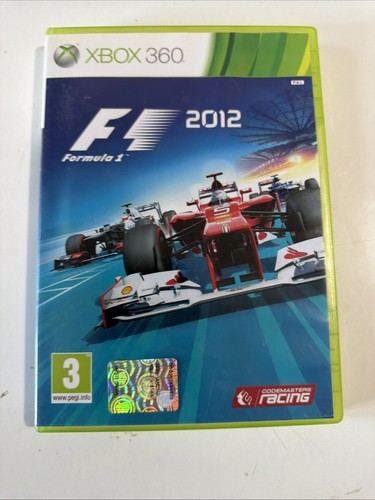 Formula 2012 xbox360 disco - formula,