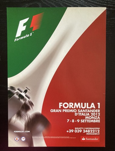 2012 formula monza - f1,