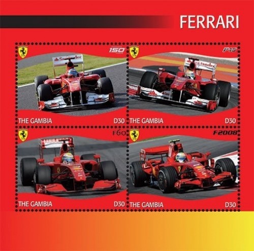 Gambia 2012 ferrari - 2012,