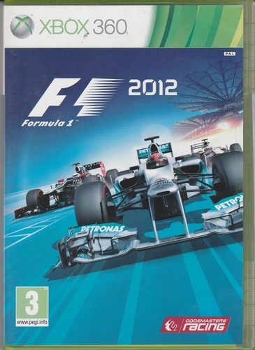 Xbox 360 formula f1 2012 - formula,