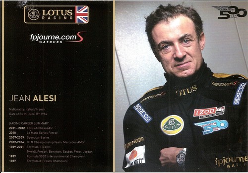2012 jean alesi indianapolis - 2012,